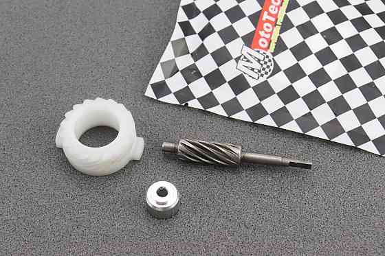 Шестерня спідометру (пластик) + черв'як Honda DIO AF38 TOPIC Київ