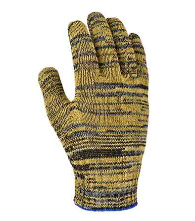 Doloni рукавички захисні трикотажні з ПВХ малюнком, розмір 10, Універсал 4242 Рівне