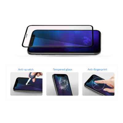 Стекло защитное 2E TECNO Spark 10 (KI5q) 2.5D FCFG black (2E-TC-SP10-SMFCFG-BB) Винница