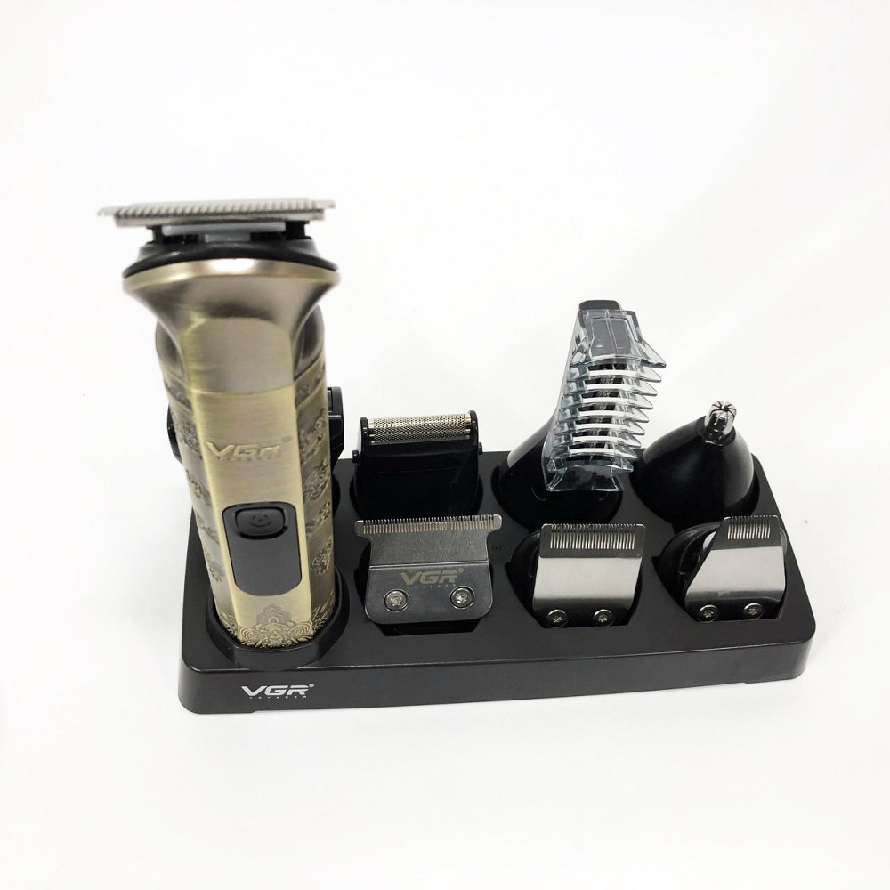 Бездротовий тример для стрижки та гоління, Домашні машинки для стрижки Електромашинка волосся NE-48 Львів - фото 15