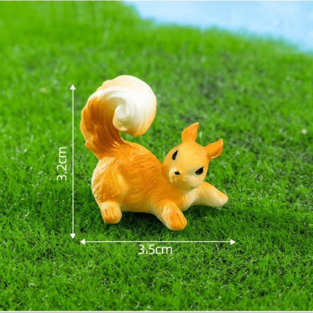 Декоративна фігурка Білочка для флораріуму, декору, міні-саду, мікроландшафту, мініатюри і творчості Одеса - фото 7