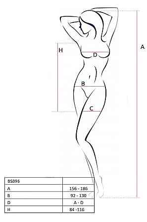 Ажурна мінісукня на тонких бретелях Passion BS096 One Size, white, плетіння на грудях Sex Aura Київ