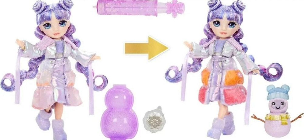 Лялька Рейнбоу Хай Віолетта Rainbow High Winter Purple Wonderland. Харків - фото 3