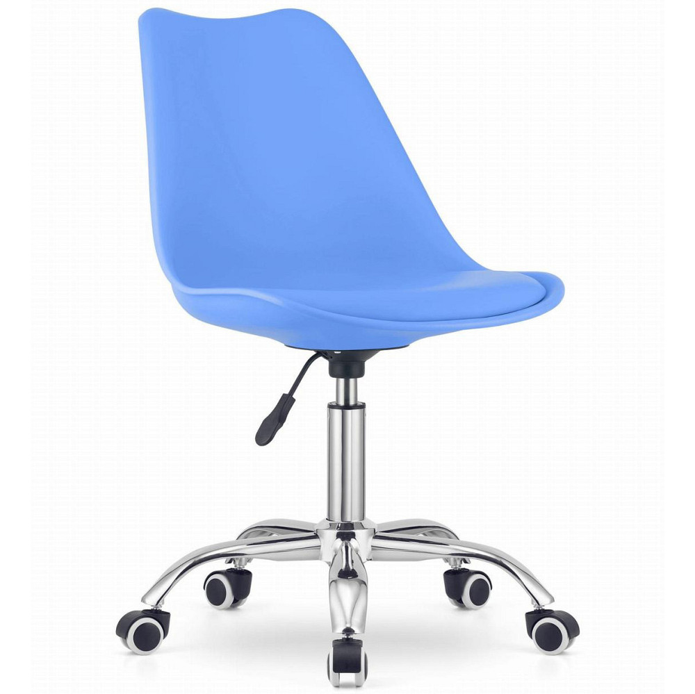 Крісло офісне комп'ютерне Just Sit VIENA робоче для комп'ютера, офісу Б2906 Синій Київ - фото 1