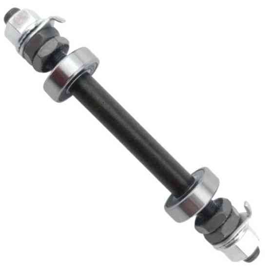 Ось колеса   переднего велосипедная (на пром подшипниках) 6000 (3/8*140 мм) Мукачево