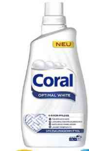 Coral ГЕЛЬ ДЛЯ ПРАННЯ 20p/ 1,4L ( 6) [D] White 