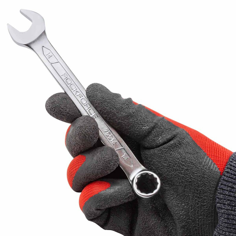 Набір ключів комбінованих 12пр. (6-14, 17,19, 22мм) ROCKFORCE RF-5122MP Одеса - фото 9