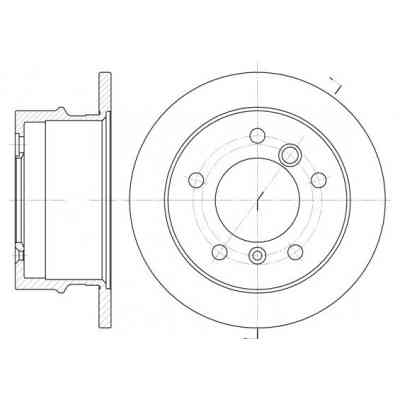 Тормозной диск REMSA 6565.00 Винница