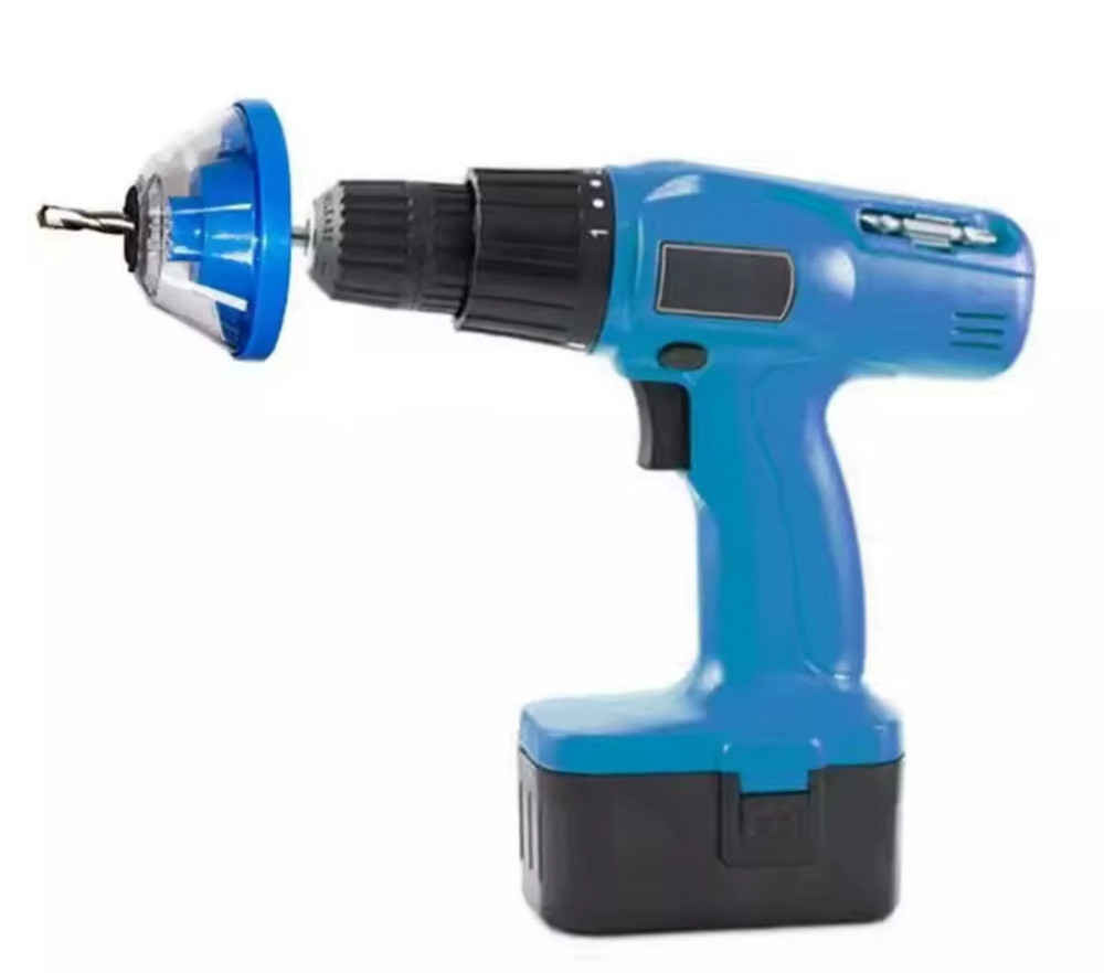 Насадка пылесборник для электрической дрели сверло от 4 до 10 мм синий Киев - изображение 3