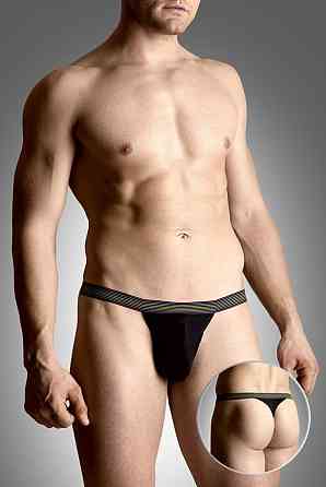 Чоловічі стрінги - Mens Thongs 4496, black - XL Sex Aura Київ