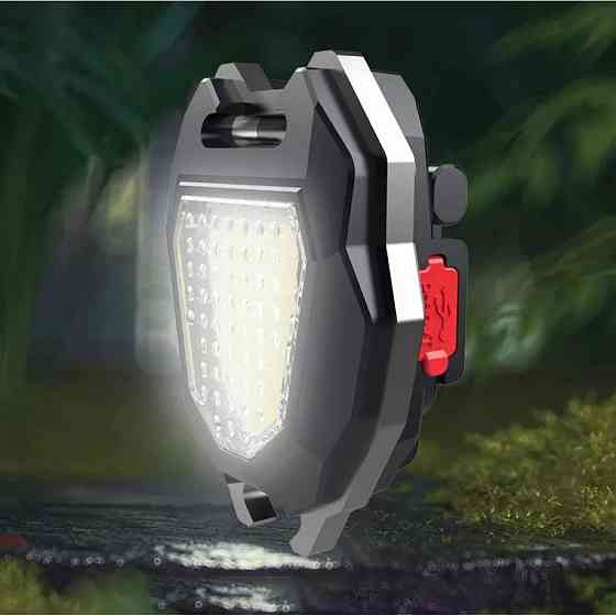 Фонарик Baseus LED аккумуляторный с Type-C 7 режимов, прикуриватель, шнур, магнит Львов