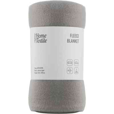 Плед Ardesto Fleece 100% полиэстер, серый светлый 130х160 см (ART0728PB) Винница