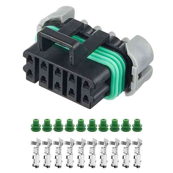 Разъем коннектор 10-кон., 12177081, 12065425, 12124264, APTIV (Delphi) Америка универс., Chevrolet 41227 Киев