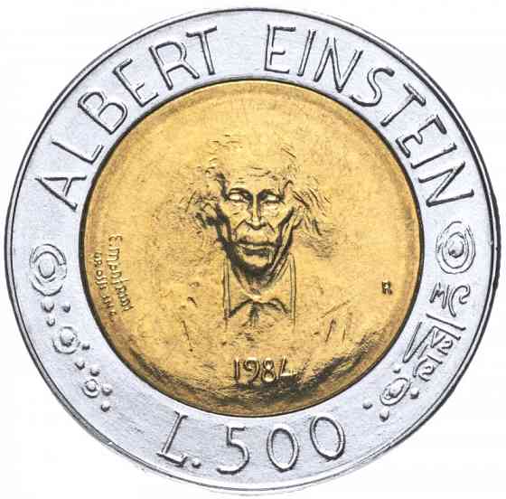 Монета 500 лир. 1984 год, Сан-Марино.UNC Полтава