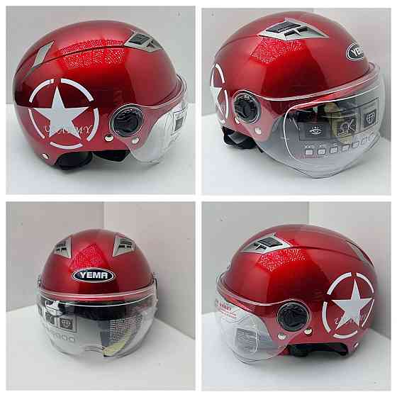 Легкий мотоциклетний шолом YEMA для чоловіків і жінок Луцьк
