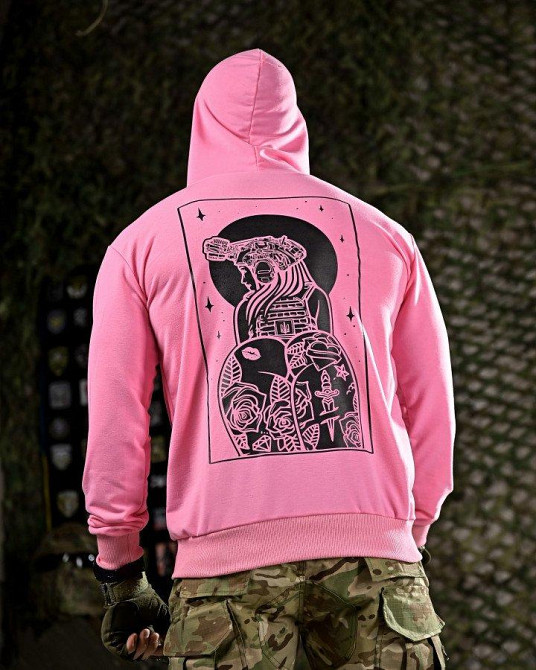 Тактичне худі MAKLIN Girl рожеве ДЛ7049 Одеса - фото 1