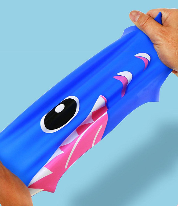 Дитяча Шапочка для плавання Renvo Sentani JR Синій Рожевий OSFM (1SC300-04) Київ - фото 4