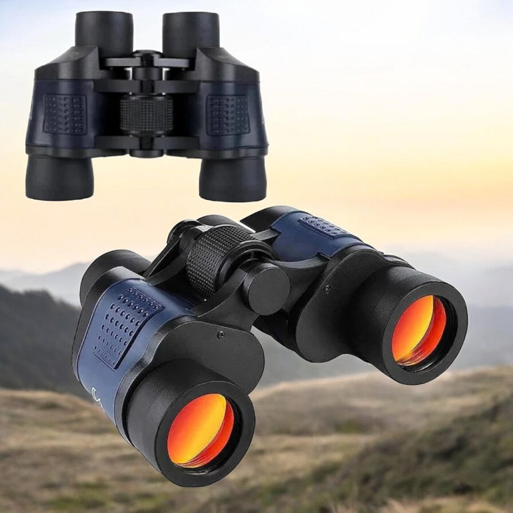 Бинокль водонепроницаемый UNIQUE UN-3007 60×60 с увеличением, прорезиненным корпусом и защитой от влаги Одесса - изображение 1