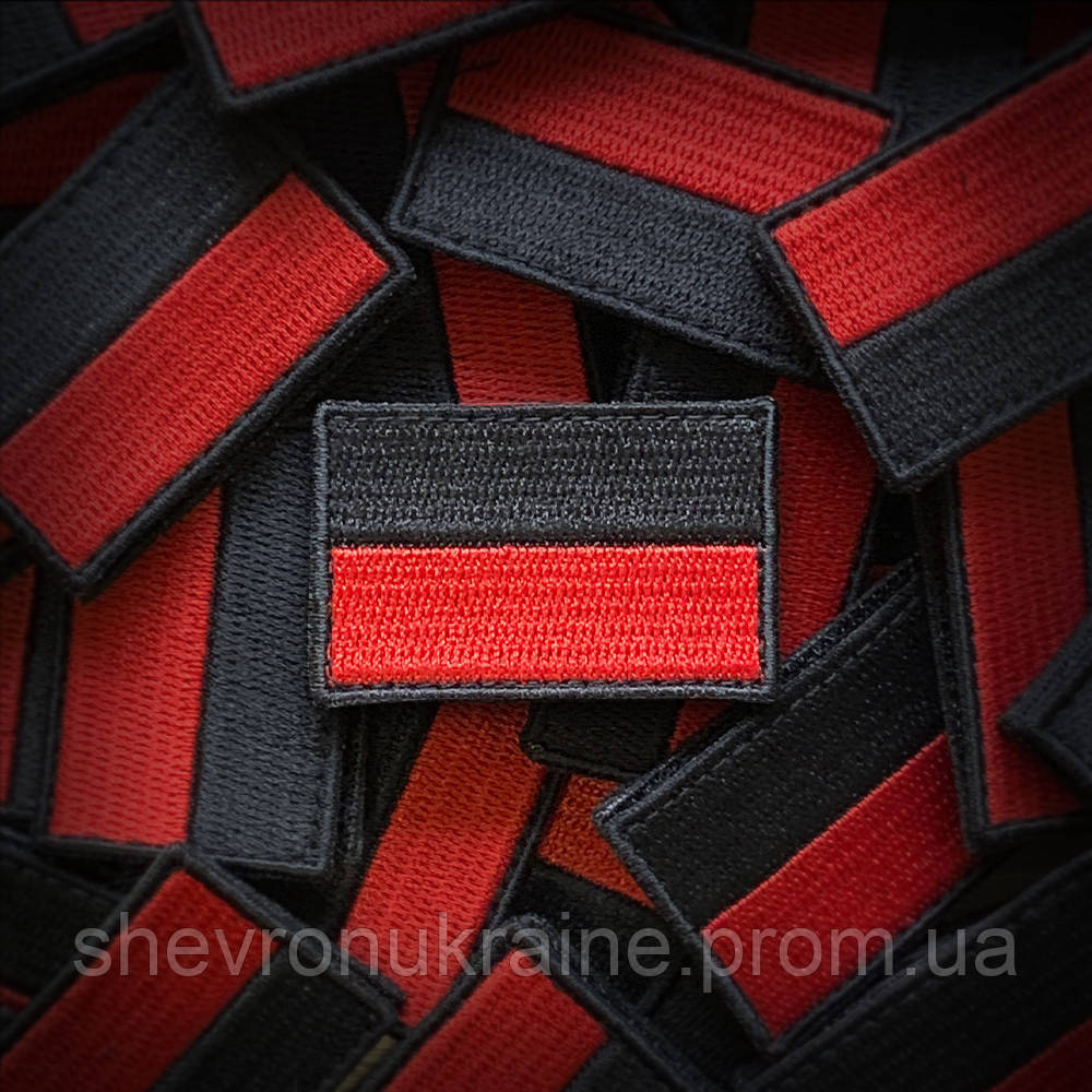 Шеврон Прапор УПА міні (Форма прямокутна. На липучці) Розмір 3x4.5см Київ - фото 1