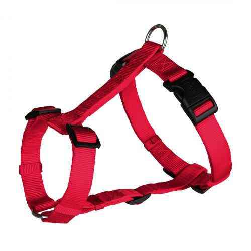 Шлея Trixie Classic для собак, нейлон, S-M 40-65 см / 15 мм (червона) Вінниця