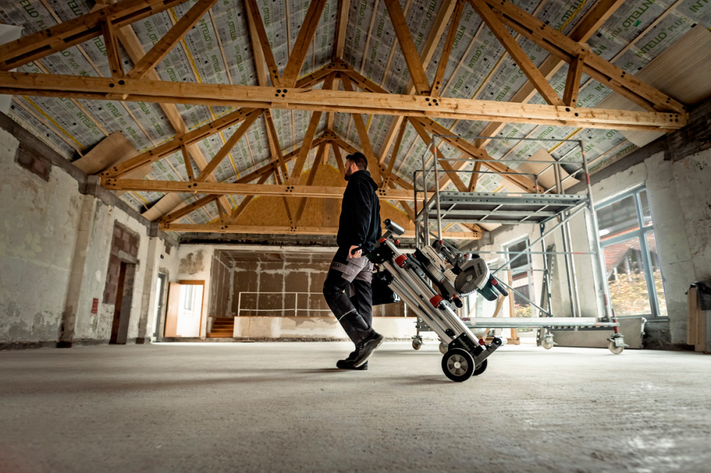 Профессиональная торцовочная пила с протяжкой Metabo KGS 216 M New: 1500 Вт, глубина реза 70мм, диск 216 x 30 мм, Киев - изображение 8