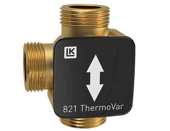 LK 822 ThermoBac Триходовий зворотний клапан, корпус латунь ВВВ 1 1/4