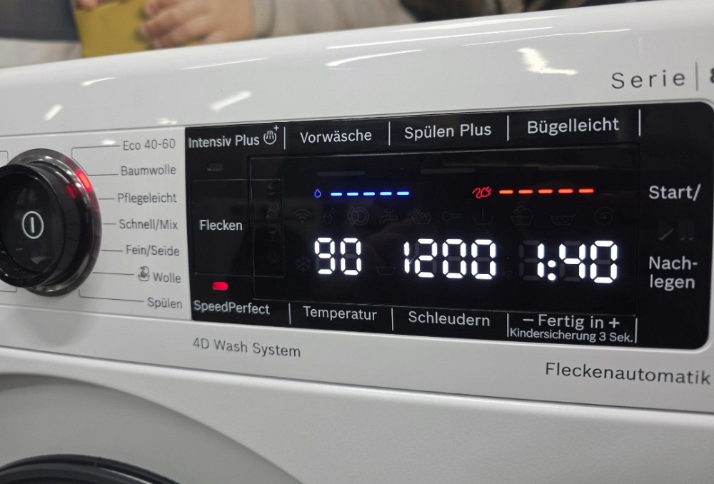 НОВА Пральна машина Bosch на 9кг SERIE 8 стан нового 2024р. Харьков - изображение 5