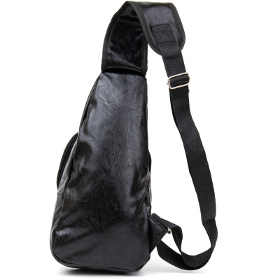 Сумка Vintage Через плечо на два отделения кожзам Черная (20559) Винница - изображение 2