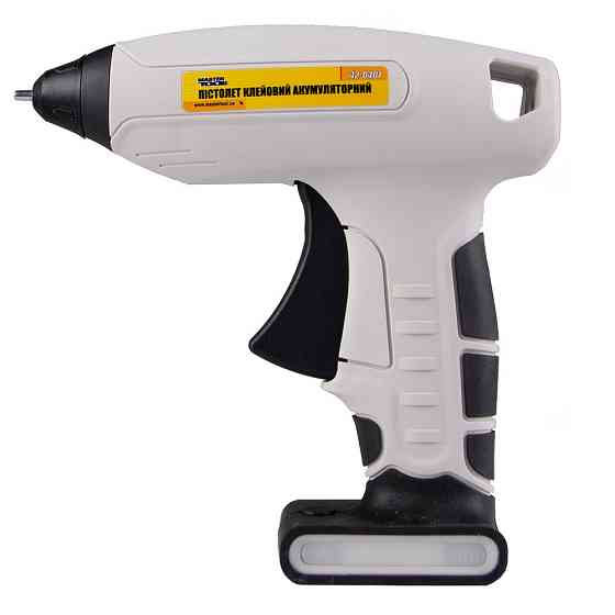 Пістолет клейовий MASTERTOOL акумуляторний Ø 7.2 мм DC 3.7 V 1300 mAh "Крапля-Стоп" 42-0401 Рівне