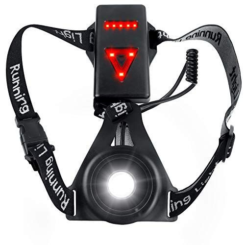Біговий нагрудний ліхтар Red Led Fluxx Akku Луцьк - фото 1