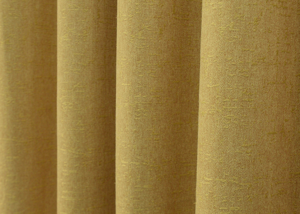 Комплект готовых штор VR-Textil Лен № 1449ш Желтый 150х270 см 2 шт (33-0289) Киев - изображение 7