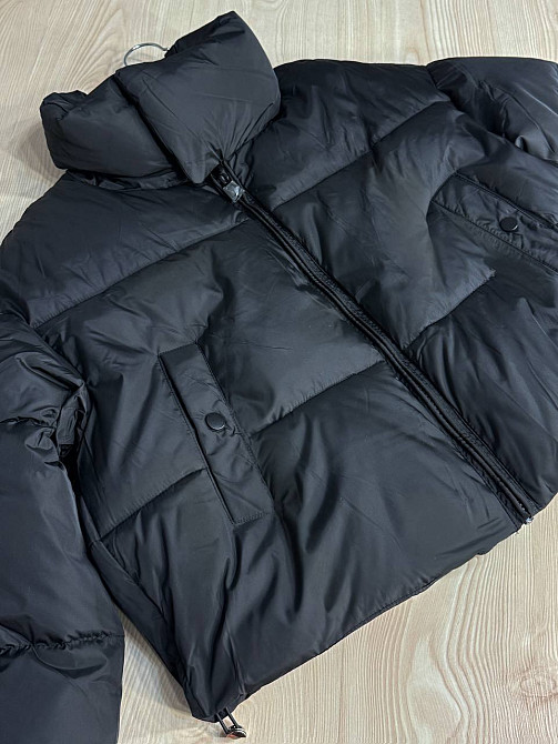 Куртка жіноча Lady Yep 10043 коротка на блискавці з коміром чорна, чорний, 42 Київ - фото 13