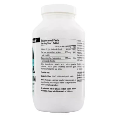 Витаминно-минеральный комплекс Source Naturals Кальций & Магний 300мг, 250 таблеток (SNS-00304) Винница - изображение 2