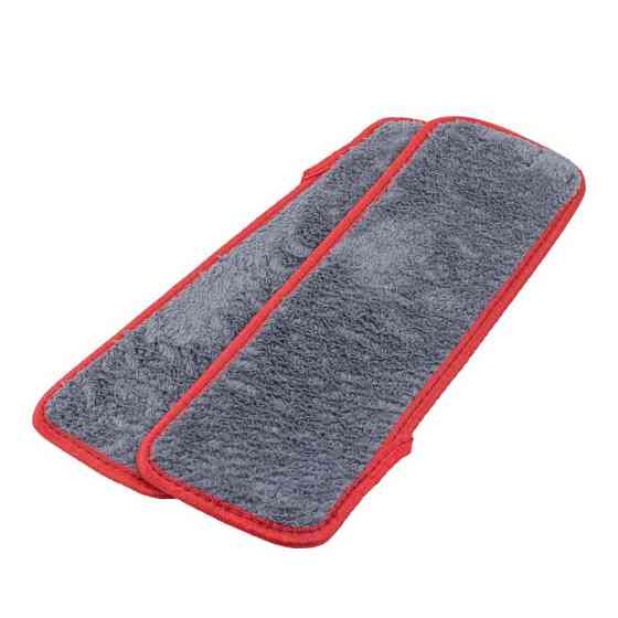 Швабра з віджимним механізмом ''метелик''+ 2 насадки з мікрофібри WT-XH(blue) Одеса