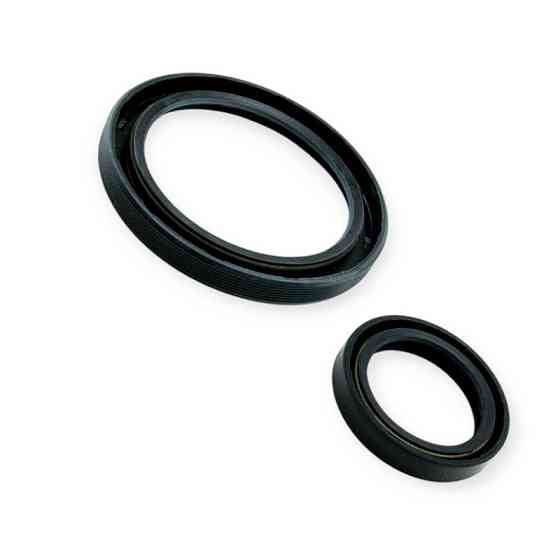 Сальник Москвич 408 (75х10, 41х56х9) КРТ коленвала Мукачево