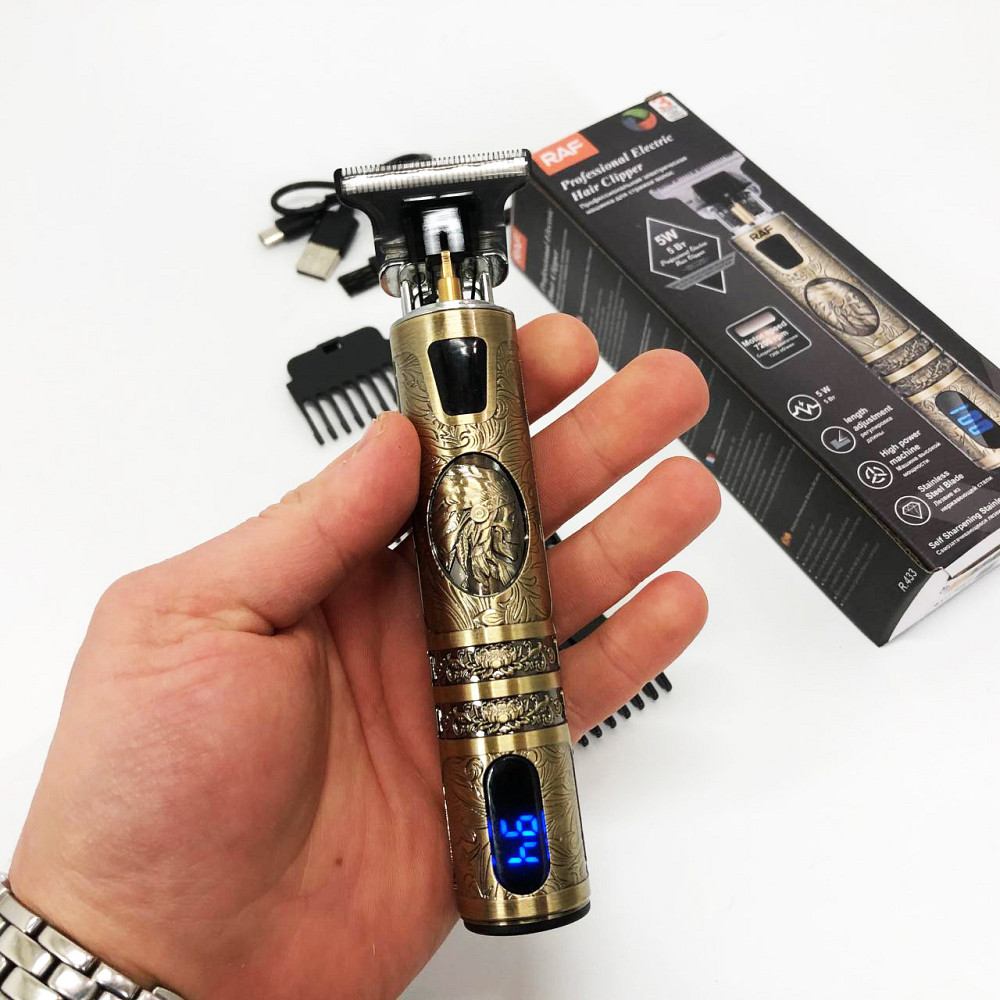 Машинка для стрижки аккумуляторная с насадками, Малошумная машинка для стрижки волос QL-79 Львов - изображение 13