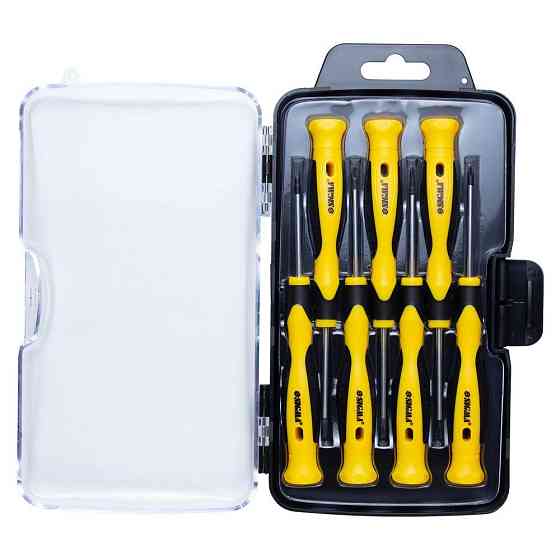 Набір викруток для точних робіт 7шт CrV (шар кейс) SIGMA (4003211) Рівне