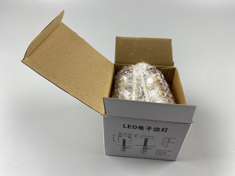 Ліхтар габаритний світлодіодний LED з кріпленням бічний, фари автомобільні габаритні 24V IP67 жовті 2шт Мукачево - фото 5