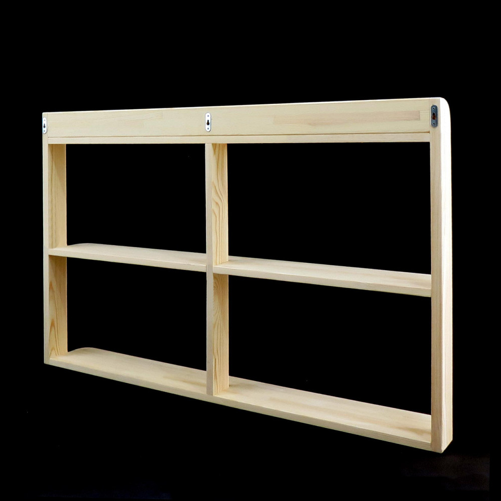 Настенная книжная полка 