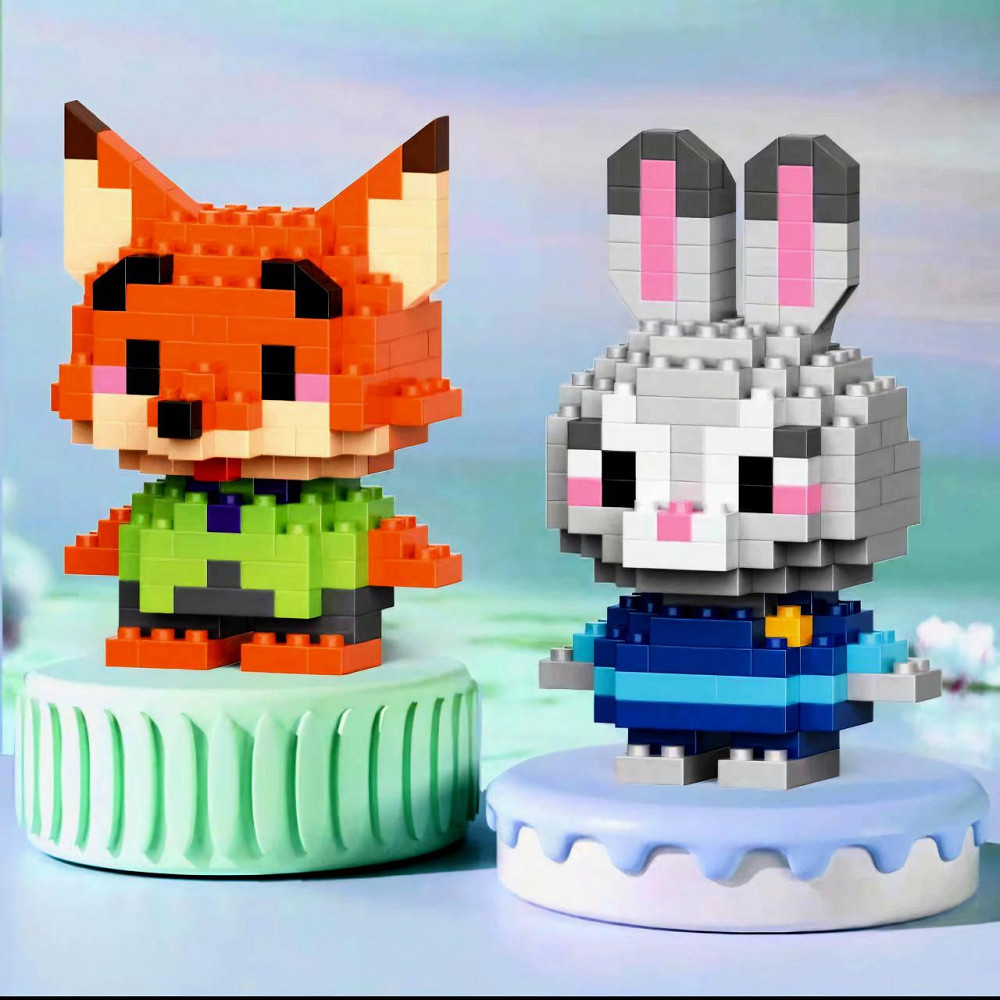 Конструктор Micro Bricks — набор мини-фигурок для детей и коллекционеров, разные персонажи и модели Киев - изображение 5