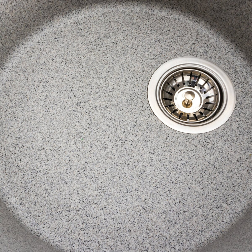 VALESO Гранітна мийка для кухні VALESO ONYX 5847 матова Сіра Коломия - фото 14
