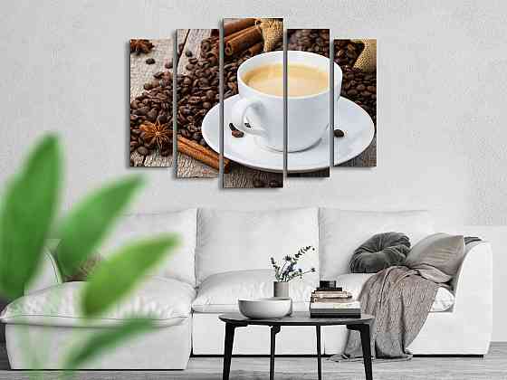 Модульна картина Кави Art-289_5 ( 80х118см ) Київ