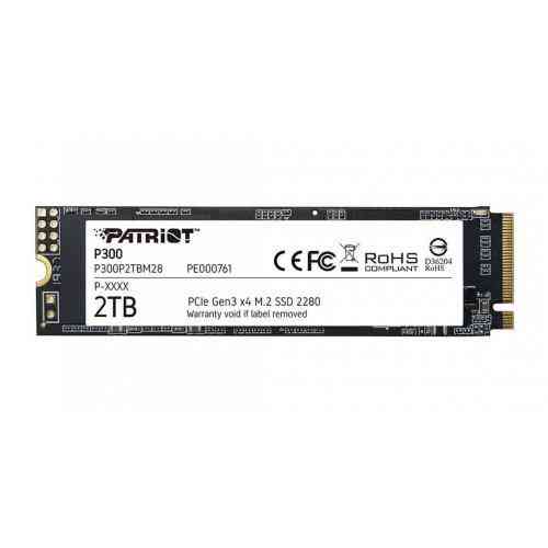 Накопитель SSD M.2 Patriot P300 2TB NVMe 2280 PCIe 3.0x4 3D NAND TLC Киев