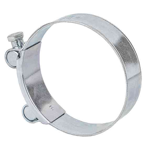 Хомут силовой оцинкованный 24мм Ø86-91мм (КРАТНО 5шт) SIGMA (2509251) Киев