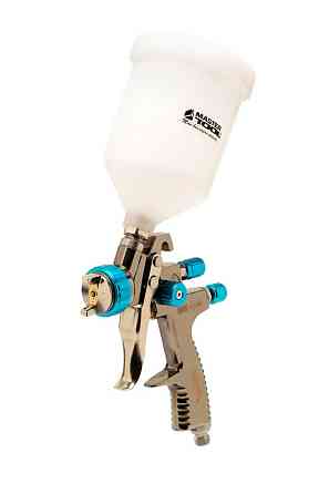 Фарбопульт MASTERTOOL LVLP ВБ 600 мл пластик Ø1.4 мм 125-170 л/хв 1.5-2.5 бар 80-8802 Рівне