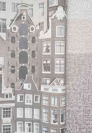 Шпалери вінілові на флізеліні AdaWall Roka 1.06х10 дому сірі бежеві 23115-2 Київ