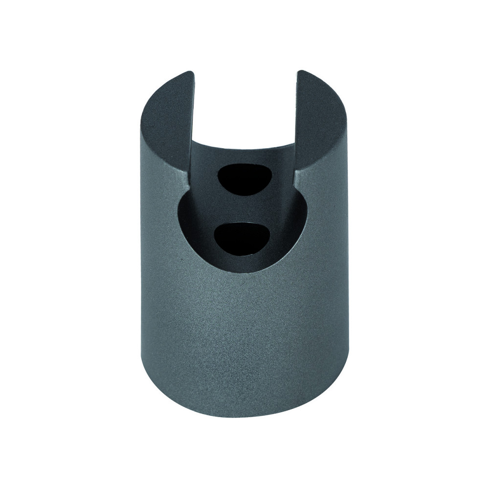 Держатель для ручного душа Qtap Spojeni округлый QT829910842854GRP Graphite Киев - изображение 2