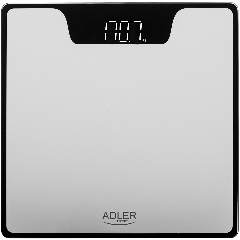 Ваги напольні Adler AD 8174 silver електронні/ 180кг/ 2хААА/ автовимкнення Винница - изображение 1