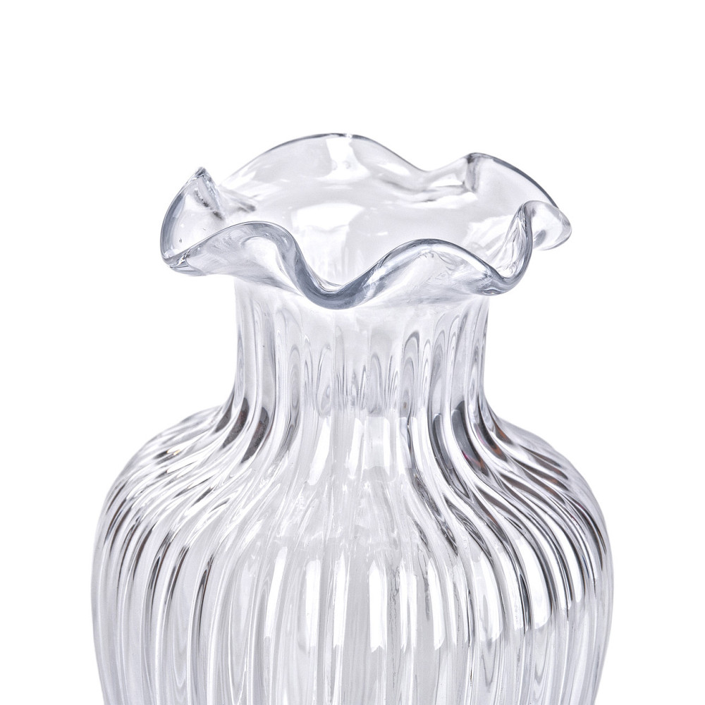 Скляна ваза, декоративна, 21,5 см HP-1700 Коломия - фото 2