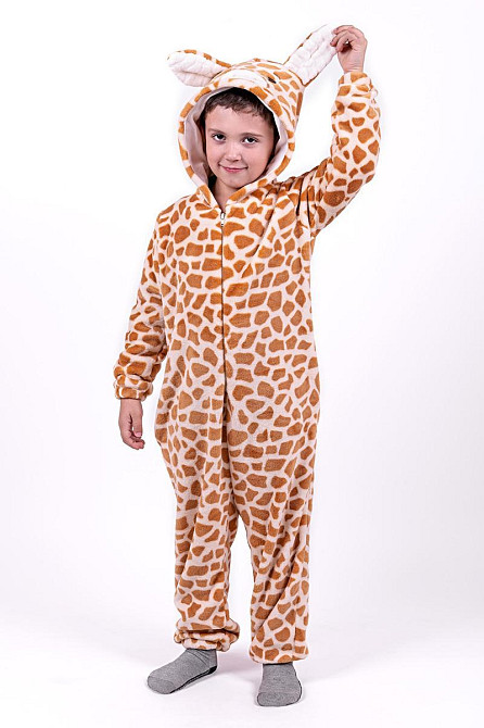Кигуруми дитячий і підлітковий "Жирафчик" топ 128 Київ - фото 1